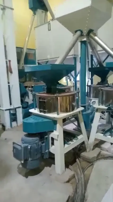 Stone chakki at Padma mill